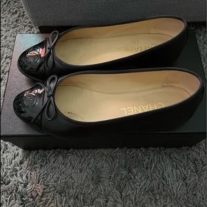 Chanel classic ballet flats